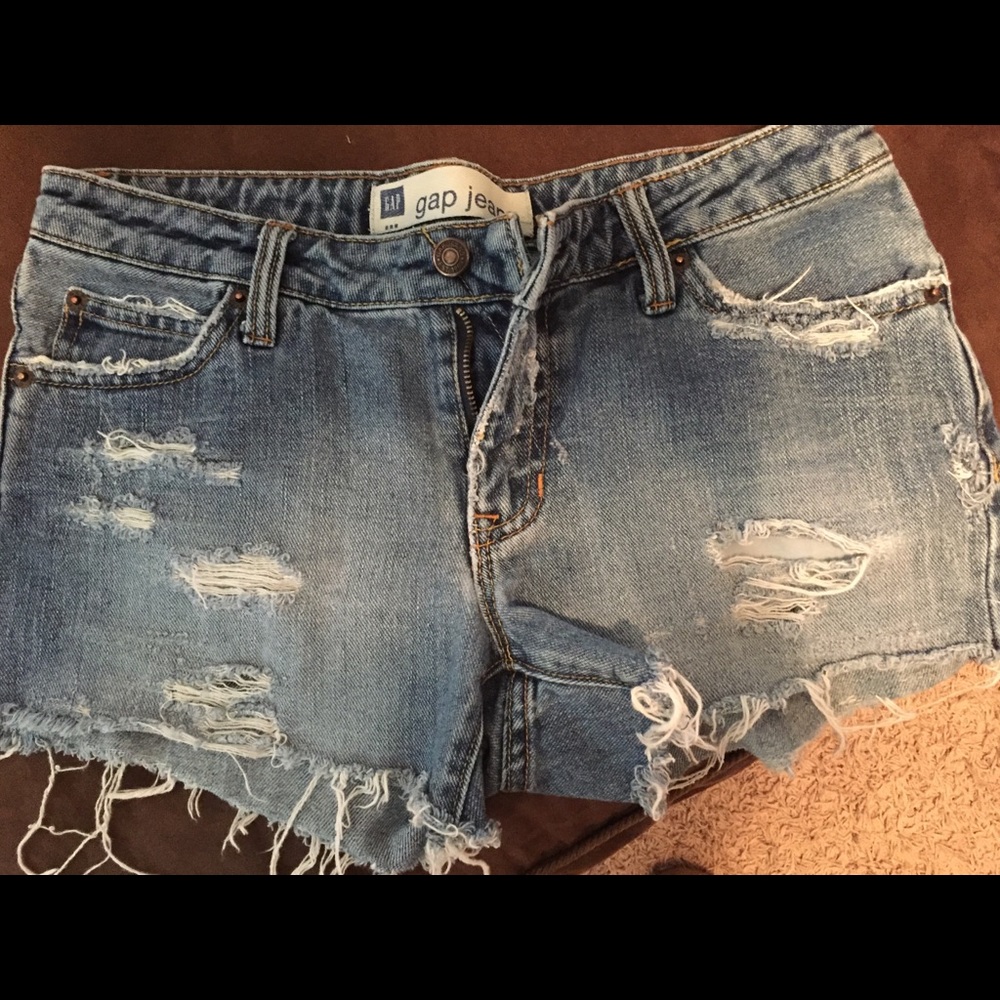 Gap jean shorts